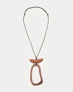 Frances Valentine Adli Wood Pendant> Jewelry