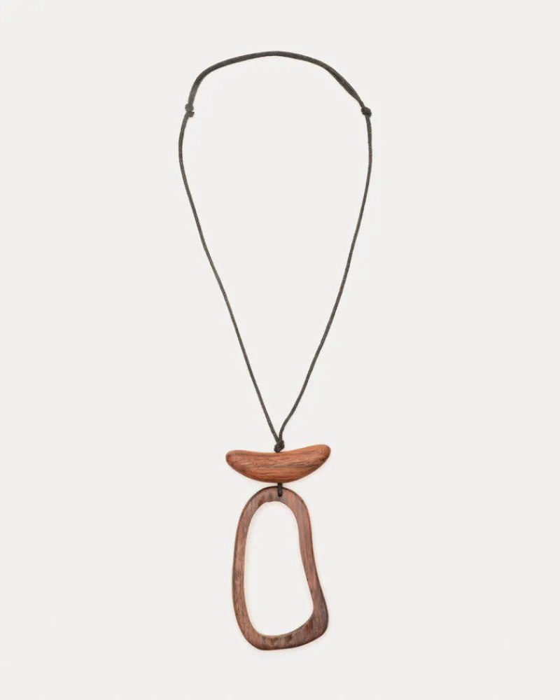 Frances Valentine Adli Wood Pendant> Jewelry