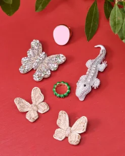 Frances Valentine Alligator On Ice Brooch> Jewelry