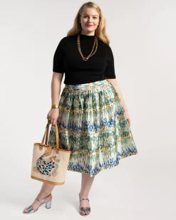 Frances Valentine Barbara Midi Skirt><noscript><img width=