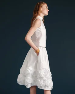 Frances Valentine Barbara Skirt Flowers><noscript><img width=