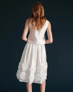 Frances Valentine Barbara Skirt Flowers><noscript><img width=