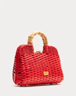 Frances Valentine Buzzy Basket Wicker> Basket Bags