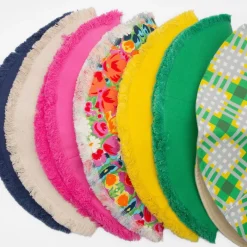 Frances Valentine Canvas Fringe Hat><noscript><img width=