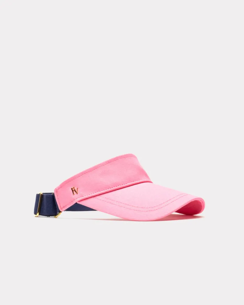 Frances Valentine Cotton Visor> Hats & Scarves