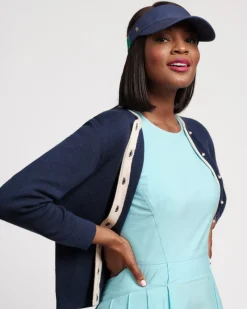 Frances Valentine Cotton Visor> Hats & Scarves