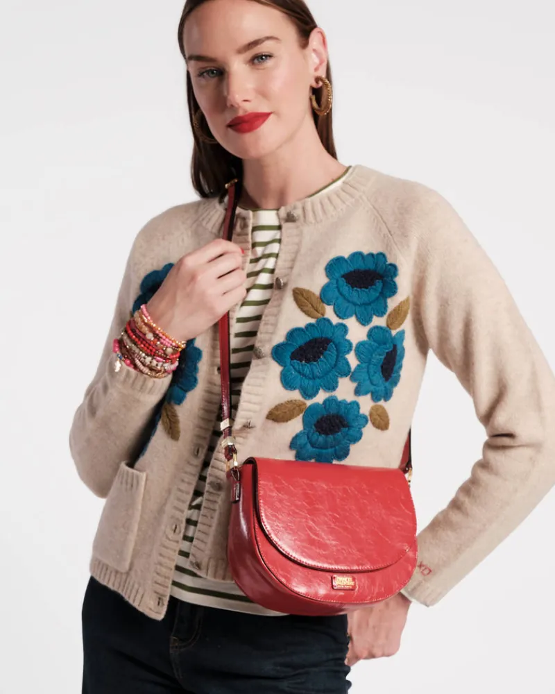 Frances Valentine Ellen Saddle Bag> Crossbody Bags