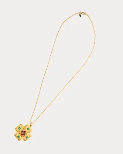 Frances Valentine Gold Cross Pendant> Jewelry