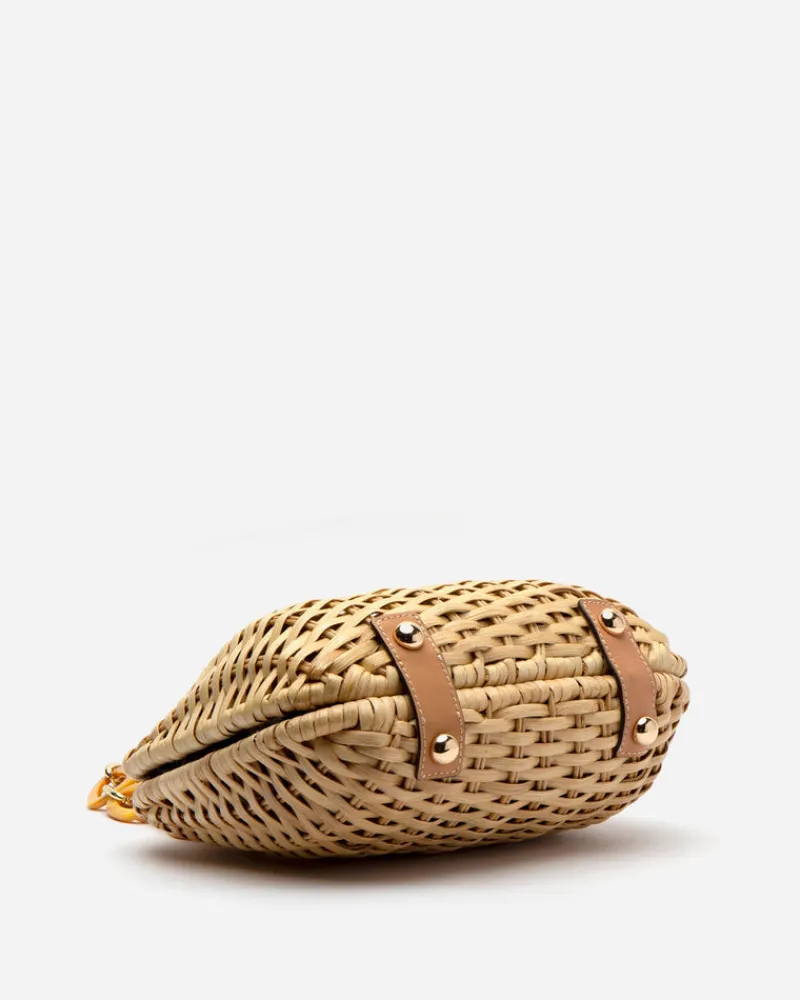 Frances Valentine Hen Wicker Basket> Basket Bags