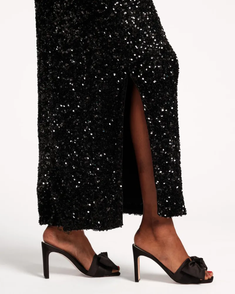 Frances Valentine Hilary Satin Heel> Heels