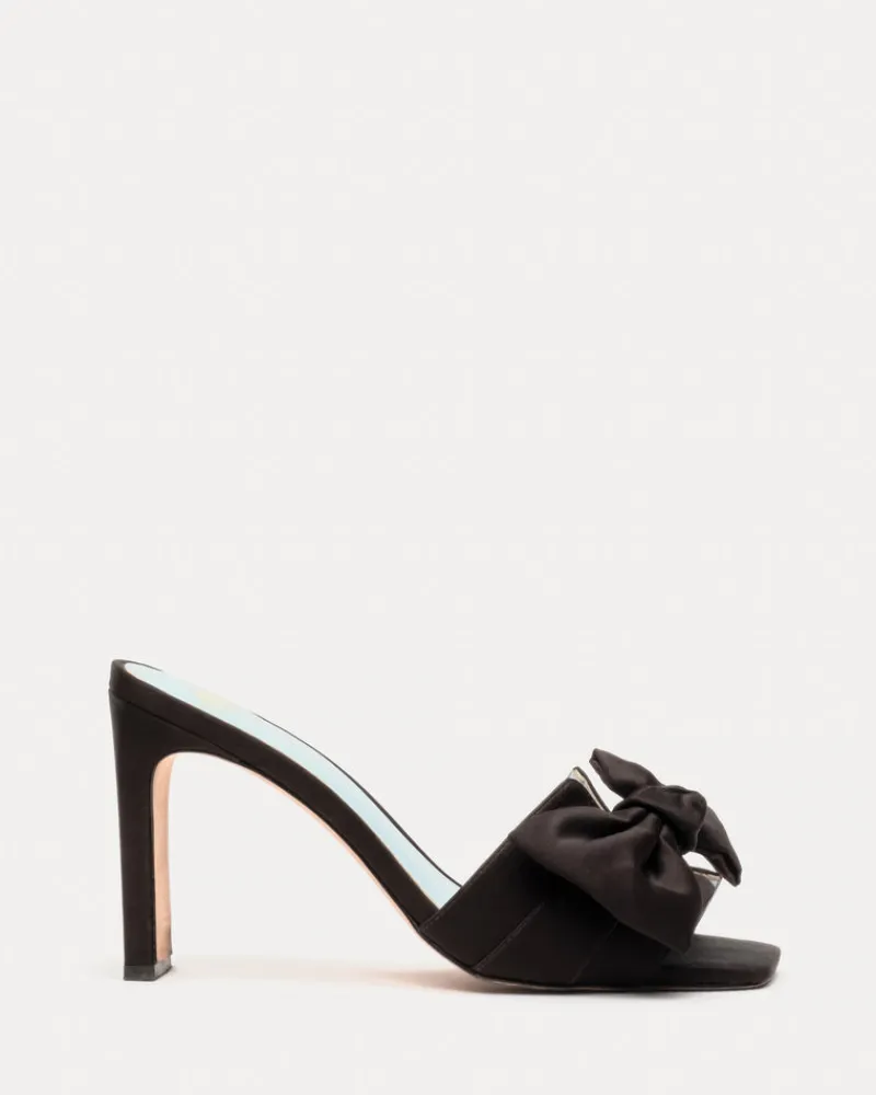 Frances Valentine Hilary Satin Heel> Heels