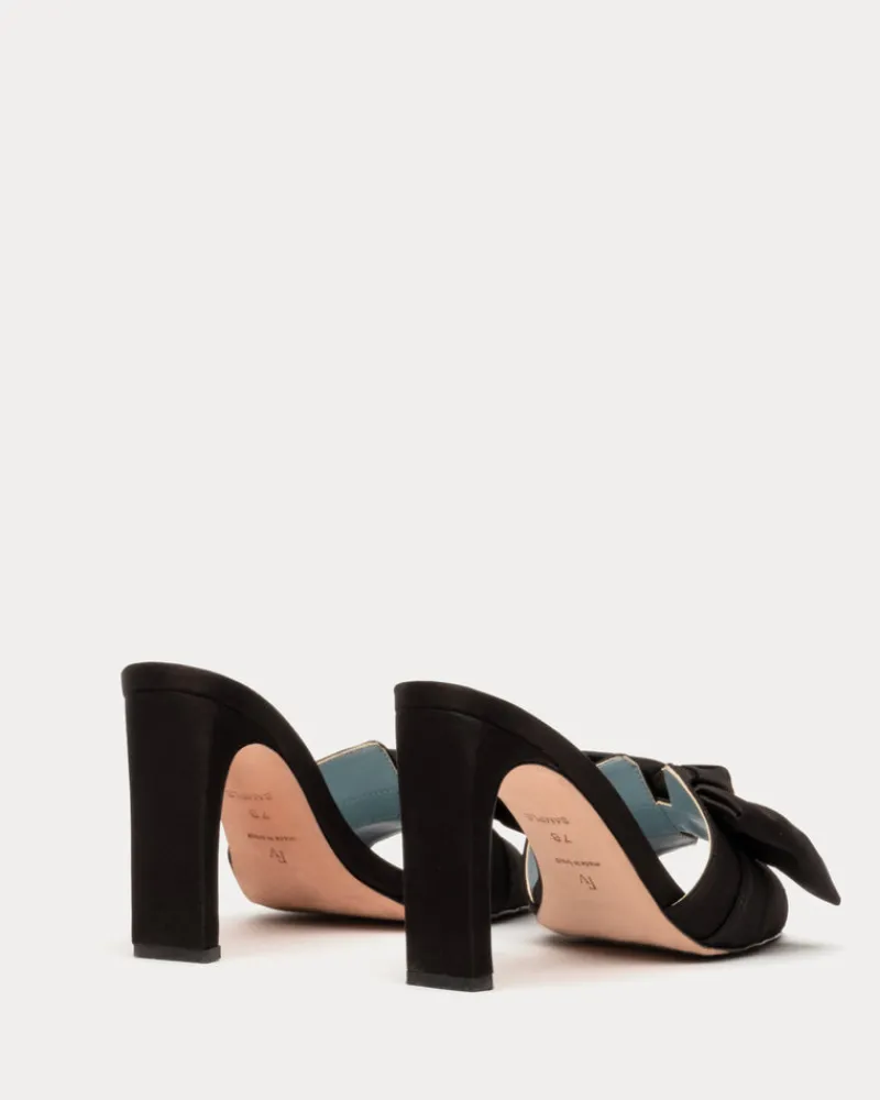 Frances Valentine Hilary Satin Heel> Heels