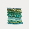 Frances Valentine Jupiter Beaded Stacked Bracelet> Jewelry