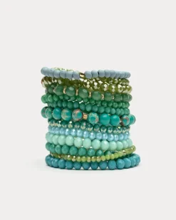 Frances Valentine Jupiter Beaded Stacked Bracelet> Jewelry