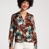 Frances Valentine Katherine Silk Blouse> Tops