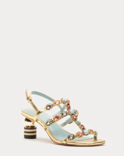 Frances Valentine Kiki Gem Heel> Heels | Sandals