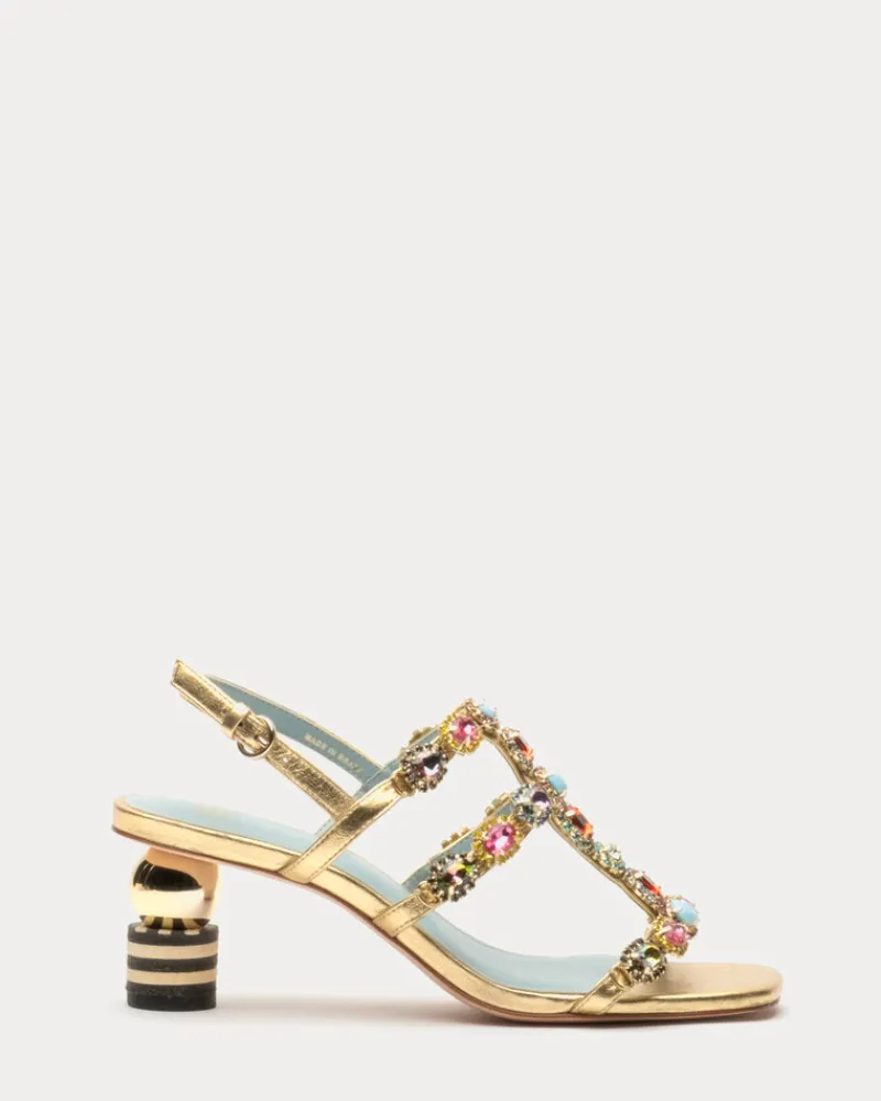 Frances Valentine Kiki Gem Heel> Heels | Sandals