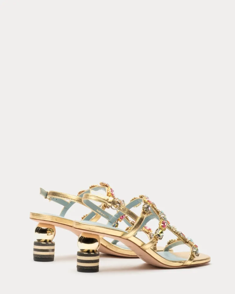 Frances Valentine Kiki Gem Heel> Heels | Sandals