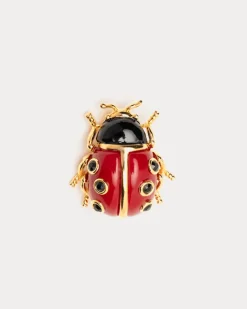 Frances Valentine Ladybug Brooch> Jewelry