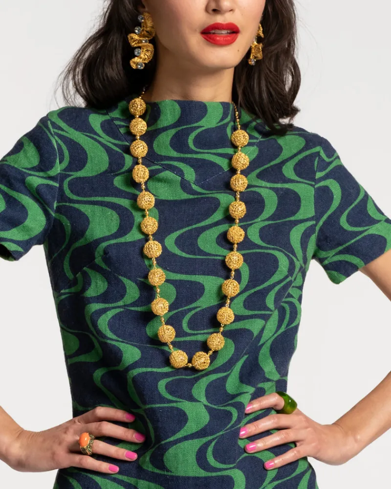 Frances Valentine Large Crochet Spheres Necklace> Jewelry