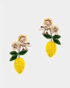 Frances Valentine Lemon Earrings> Jewelry