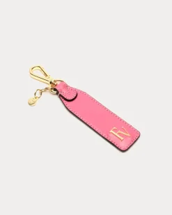 Frances Valentine Logo Keychain> Small Leather Goods | Small Leather Goods