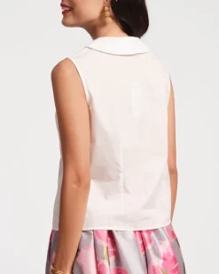 Frances Valentine Louise Floral Collar Top><noscript><img width=