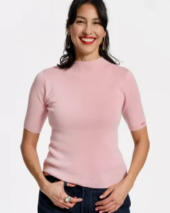Frances Valentine Marie Merino Mock Neck> Tops