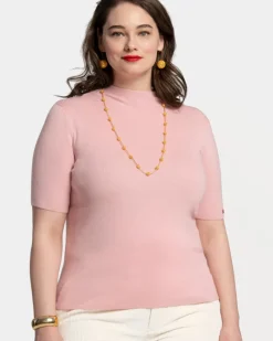 Frances Valentine Marie Merino Mock Neck><noscript><img width=