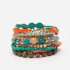 Frances Valentine Oaxaca Beaded Stacked Bracelet> Jewelry