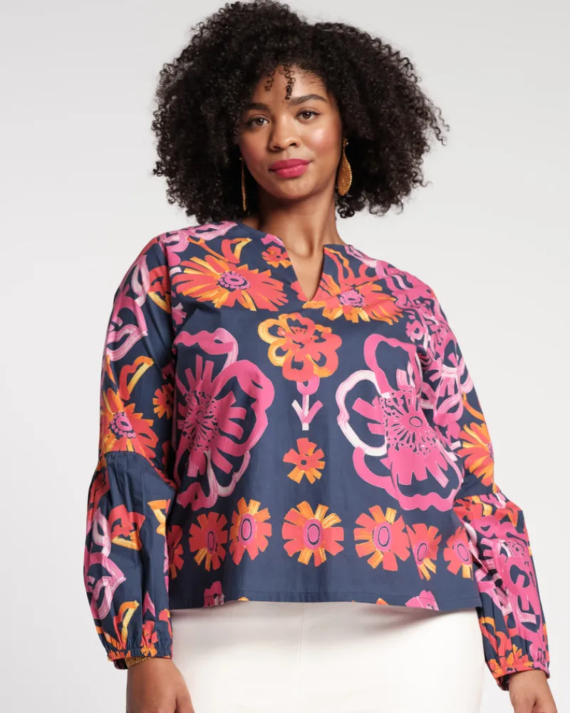 Frances Valentine Olive Top> Tops