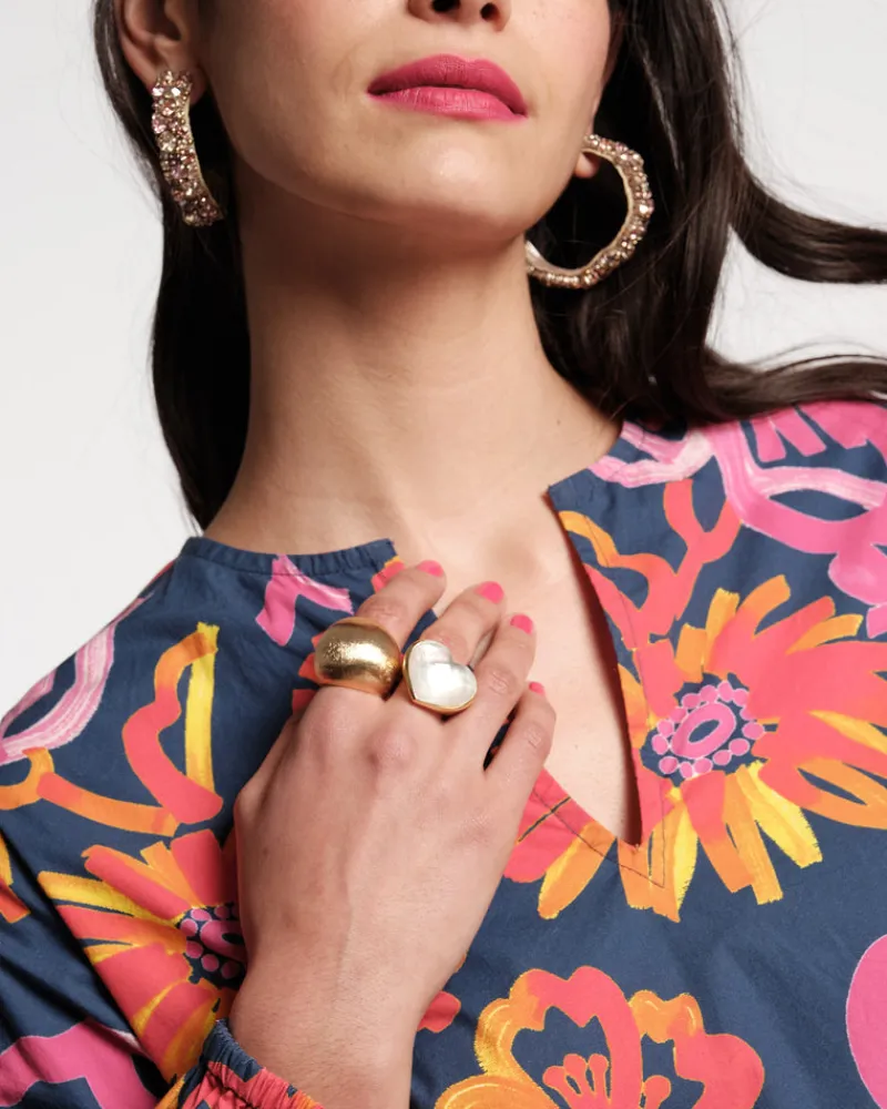 Frances Valentine Olive Top> Tops
