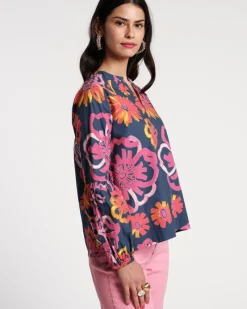 Frances Valentine Olive Top><noscript><img width=