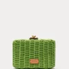Frances Valentine Paige Wicker Clutch> Evening Bags | Basket Bags