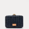 Frances Valentine Paige Wicker Clutch> Evening Bags | Basket Bags