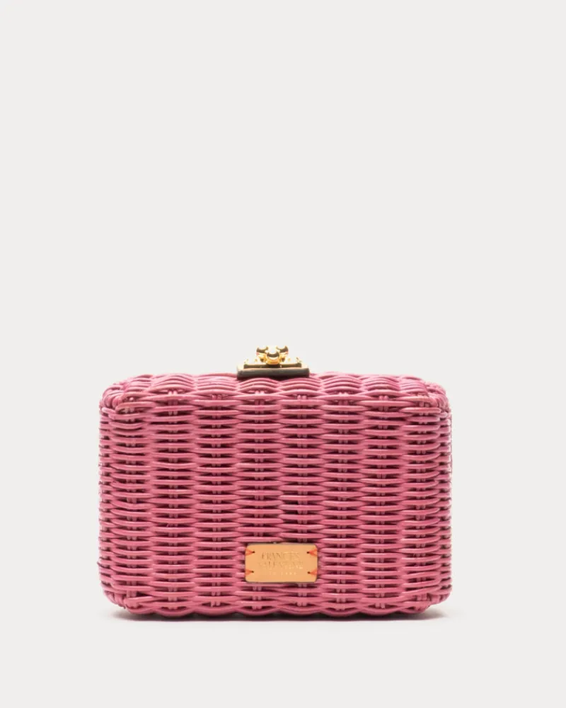 Frances Valentine Paige Wicker Clutch> Evening Bags | Basket Bags