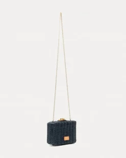 Frances Valentine Paige Wicker Clutch><noscript><img width=