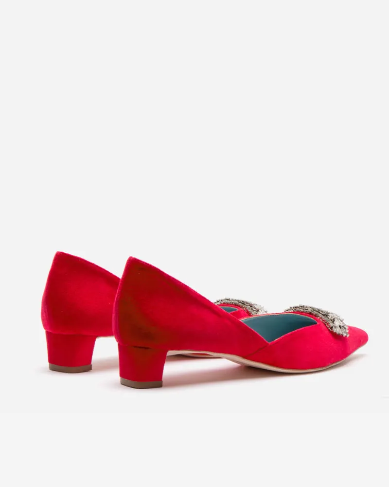 Frances Valentine Paula Mini Block Heel> Heels