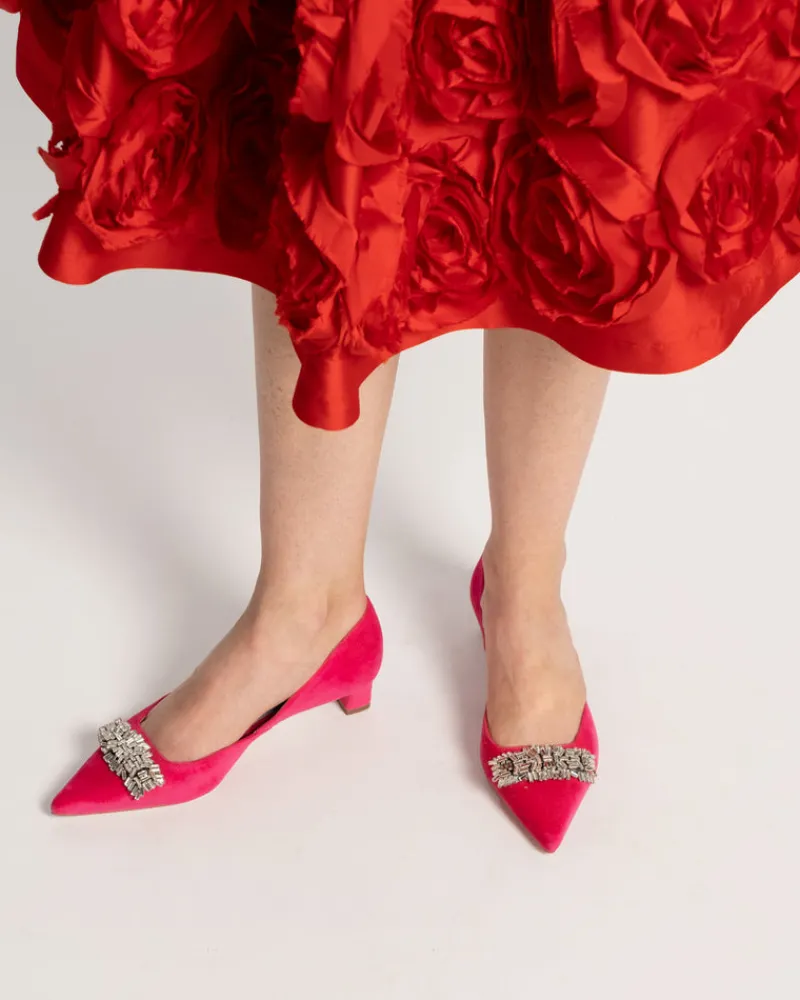Frances Valentine Paula Mini Block Heel> Heels
