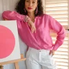 Frances Valentine Perfect Button Down Linen> Tops