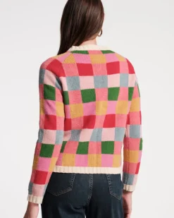 Frances Valentine Pixel Wool Cardigan><noscript><img width=