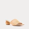 Frances Valentine Raffia Mesh Slide> Heels | Sandals