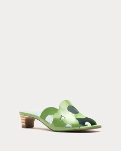 Frances Valentine Randy Slide Heel> Heels | Sandals