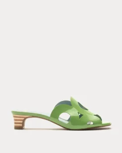 Frances Valentine Randy Slide Heel> Heels | Sandals