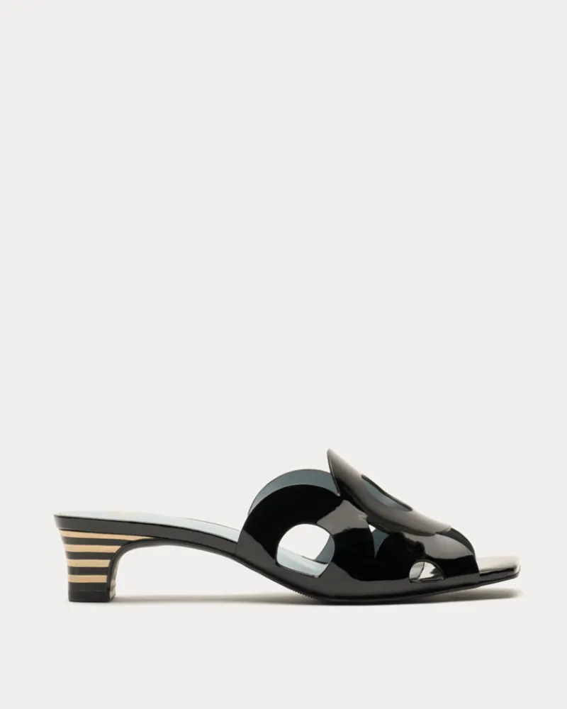 Frances Valentine Randy Slide Heel> Heels | Sandals