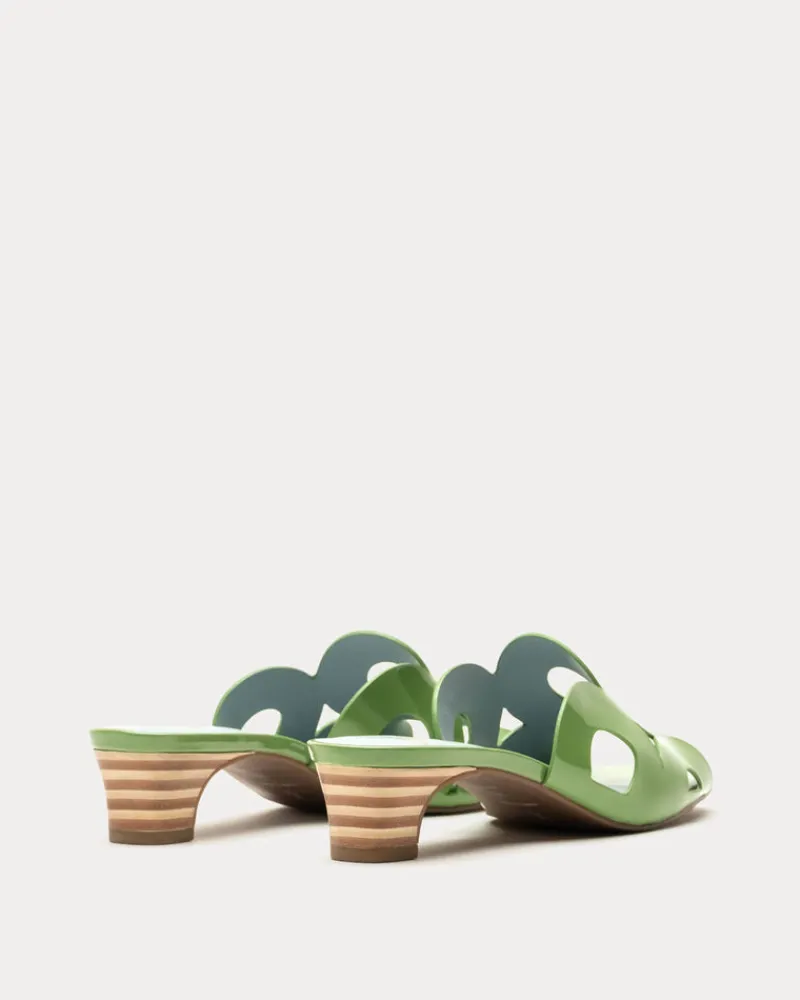 Frances Valentine Randy Slide Heel> Heels | Sandals