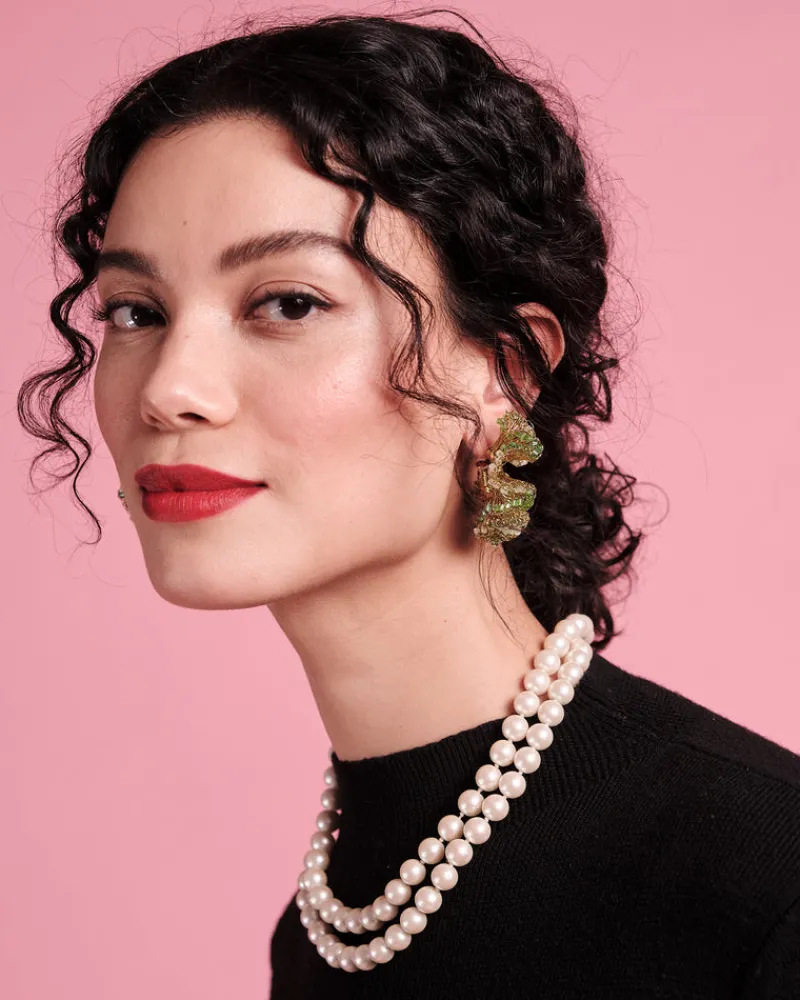 Frances Valentine Rio Hoop Earring> Jewelry