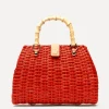 Frances Valentine Rooster Wicker Bag> Basket Bags