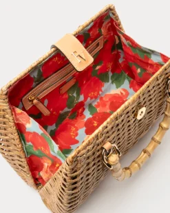 Frances Valentine Rooster Wicker Basket><noscript><img width=