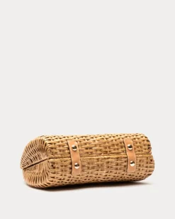 Frances Valentine Rooster Wicker Basket><noscript><img width=